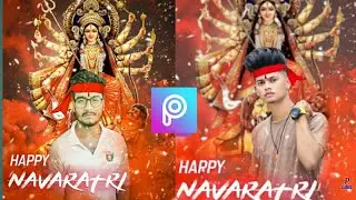 Navratri special photo editing | New PicsArt Durga Puja photo editing 2020 #editing_&_tech
