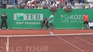 Roger Federer vs Diego Sebastian Schwartzman AMAZING POINT HD ISTANBUL 2015