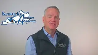 Steve Cherry Kentucky Auction Academy Welcome Message