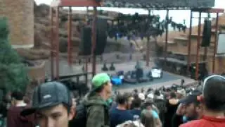 Entering Red Rocks Amphitheater For the First Time
