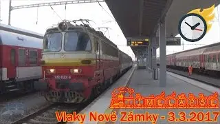 [Timelapse] Vlaky Nové Zámky - 3.3.2017