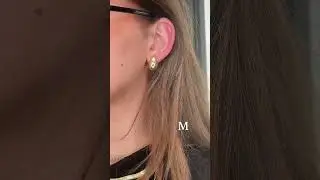 #yellowgold teardrop #earrings Reel #jewelry #jewellery #trending