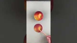 How to draw an apple #curiosity