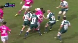 Manu Tuilagi Try after 90 Seconds  vs Stade Francais  HD