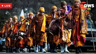LIVE: Buddhist Monks Complete 2,300-Mile Walk for Peace with Ceremony at Lincoln Memorial | AQ15