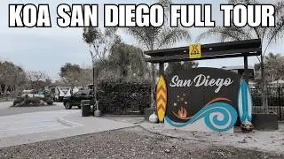 San Diego Metro KOA Resort - Full Campground Tour + Deluxe Cabin Tour