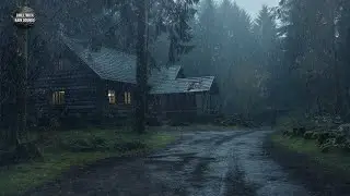 Fall Into Deep Sleep and Relax with a Heavy Rainstorm in the Forest | Beat Insomnia and Stress