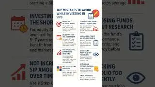 Top Mistakes to Avoid While Investing in SIPs | Smart SIP Investment Tips