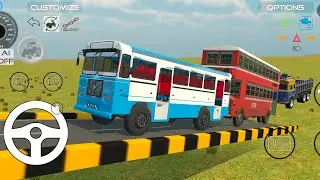 Daving unloading bus trucke stop from indian dving bus valvo farming simultor 3d games 