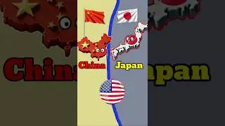 China vs Japan: Who Rules Asia Support Countries 2025 #china #japan #trending