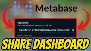 How To SHARE Metabase Dashboard Publicly (QUICK & EASY) 2026
