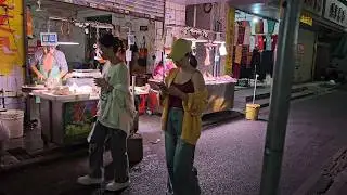 Night walking tour Shenzhen | Shenzhen China night walk, the real nightlife in Shijie Urban Village
