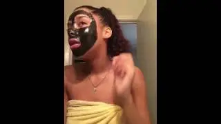 Funny Video Of Woman Painfully Ripping Of Face Mask | Cachet