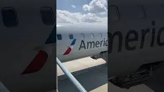 American Eagle - Bombardier CRJ700 #americanairlines #airplane #avl