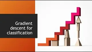 Gradient descent for classification problems