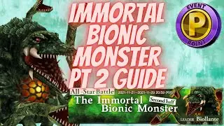 Biollante Event Guide! - The Immortal Bionic Monster Part 2 - Godzilla Battle Line!