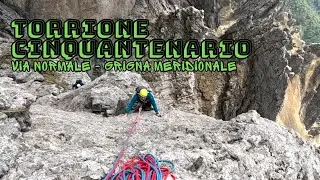 Torrione del Cinquantenario - Via Normale - Grigna Meridionale