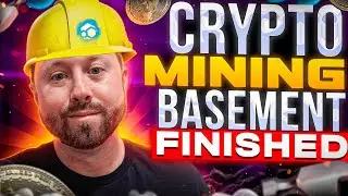 My Home Crypto Mining Basement Renovations Are FINISHED