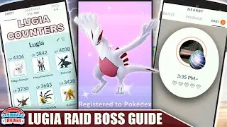 THE SHINY *LUGIA* COUNTER GUIDE! 100 IVs, MOVESET & WEAKNESS - PSYCHIC LEGENDARY RAIDS | Pok&eacute;mon Go