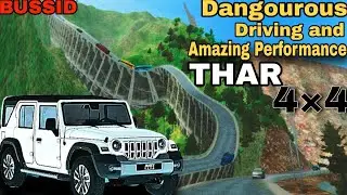  Thar ROXX vs. DEADLY Mountains! | Bus Simulator Indonesia Dangerous Hill Climb
