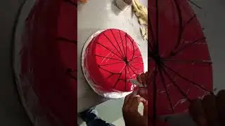 #spiderman  face cake  🕸️🕷️🎂