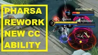 New Pharsa Revamped/Rework Gameplay (Quick Peek The Skill) More Crowd Control - Mobile Legends