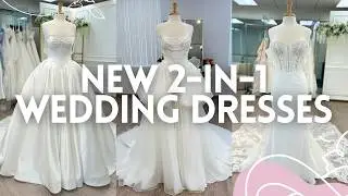 Trending 2 in 1 Wedding Dresses for 2026 Brides