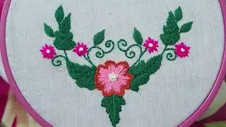 “Vintage Needle Bloom” 🌺“Hand-Stitched Flower Fantasy