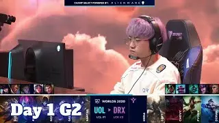 UOL vs DRX | Day 1 S10 LoL Worlds 2020 Groups | Unicorns of Love vs DRX