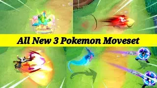 Urshifu , Dragapult , Comfey All Movesets 🔥 || Pok&eacute;mon Unite ||