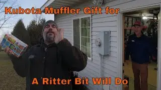 Kubota Muffler Extension Gift for A Ritter Bit Will Do