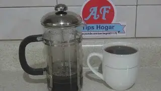 como hago cafe en prensa francesa o french press