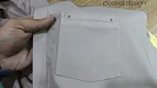Pocket new latest design and stitching 🪡 gents pocket|
