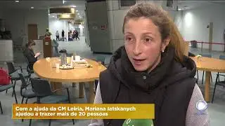 Voluntária em Leiria ajuda a trazer refugiados para Portugal