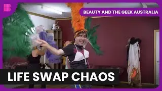 Cheerleading vs. Yu-Gi-Oh! Worlds Collide | Beauty and the Geek Australia