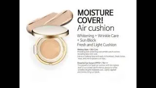 AIR CC CUSHION - Makeup Base + Skin care + Sun Screen Protection SPF50+/PA+++