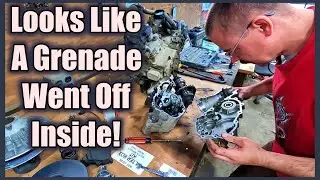 This Commander 1000 transmission is not looking good!
