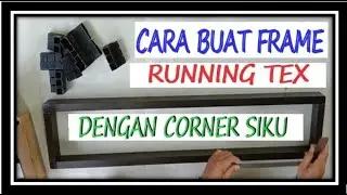 TIPS CARA MEMBUAT FRAME RUNNING TEXT UNTUK PEMULA