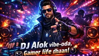 Dj Alok vibe oda 🎮 Gamer life dhaan!