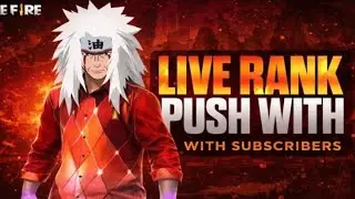 Free Fire Live In Telugu [ RANK PUSH WITH SUBSCRIBERS ]