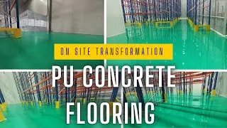 From Dull to Dazzling: Jaw-Dropping PU Concrete Flooring Makeover!