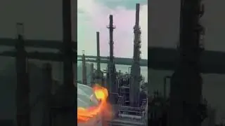 Powerplant Storage Tank hit by lightning strike