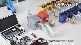 Heavy Duty 30 Ton 20 Ton Digital Wireless Hanging Crane Scale With Optional Remote Controls