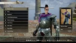 F.A.N.G in SOUL CALIBUR 6 -- Character Create-A-Soul Mod