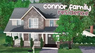 connor family home // the sims 3 speed build