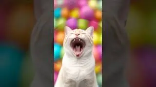 SONIC YAWN: Cat's Nap Time Triggers Massive Paint Balloon Explosion! (Extreme Color Burst Vfx ASMR)