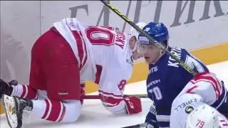 KHL Top 10 Hits for Week 10 /  Лучшие силовые приемы десятой недели КХЛ