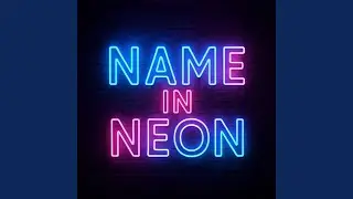 Name in Neon