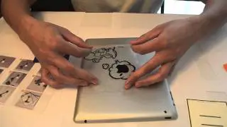 iPad 2 decal - Yoshi - Application Instruction - BuyGadgetHere.com