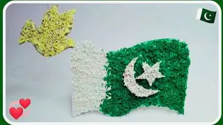 Unique INDEPENDENCE DAY Craft | Flying dove with flag | Independence day 2021 | Craft with Rice